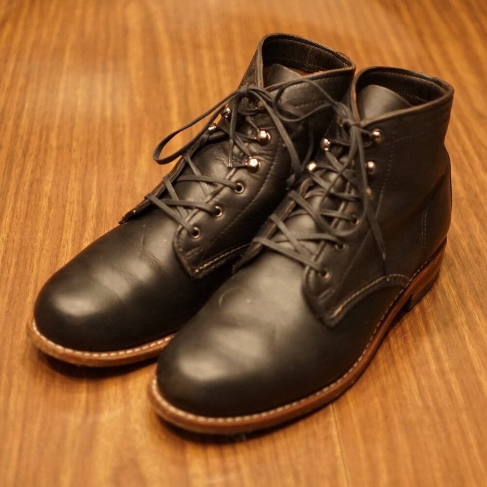 Wolverine Thousand Mile Boots Sz 9 Black